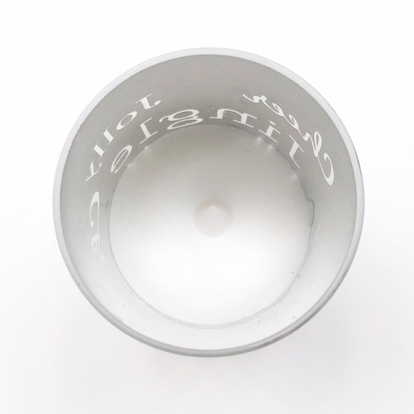 Jingle Merry Jolly Cheer printed candle votive - Picture 3 of 7